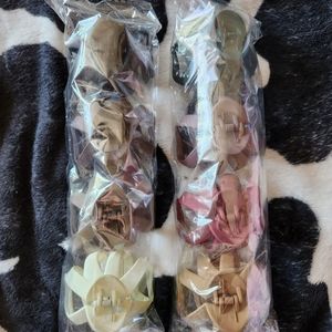 NEW WOMENS 4PACK X2 OF HAIR CLAWS